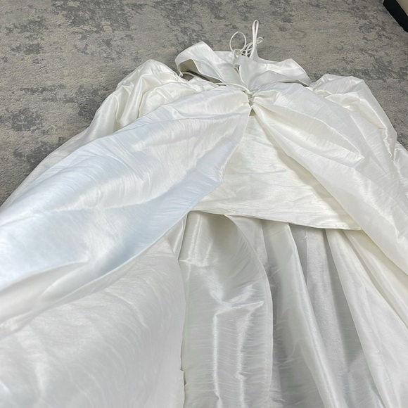 New Helen Oconnor Super Nova Modern Strappy Cutout Maxi Dress Wedding High Low 8 - Picture 13 of 14